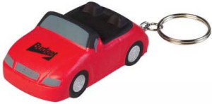 Promotional Key Chains: Car Stress Ball Keychains
